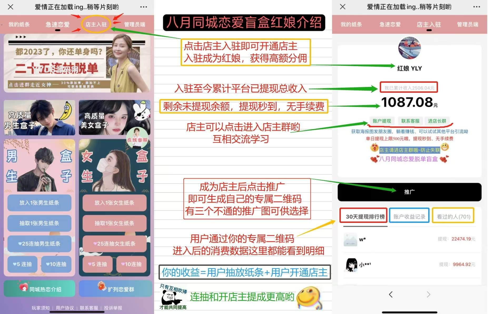 2024全新交友盲盒+付费进群二合一源码+教程免费下载-若曦云创